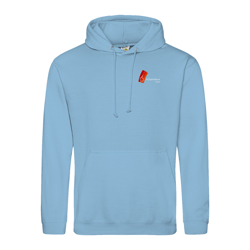 Unisex Hoodie "Willi" mit großem Rückenlogo (Aggertal)-zoom-