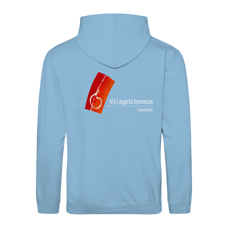 Unisex Hoodie "Willi" mit großem Rückenlogo (Aggertal)-zoom-