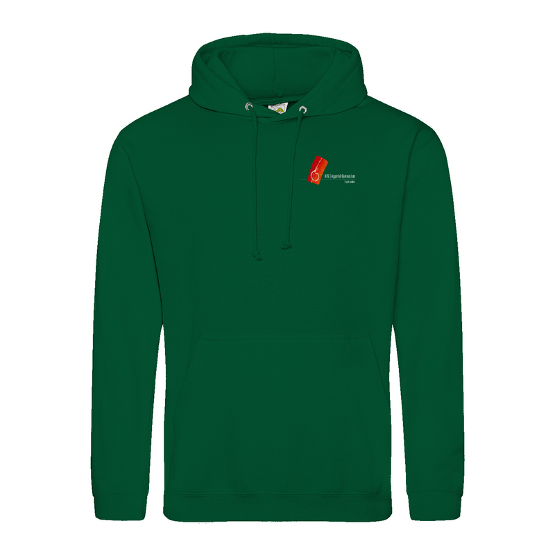 Unisex Hoodie "Willi" mit großem Rückenlogo (Aggertal)-zoom-