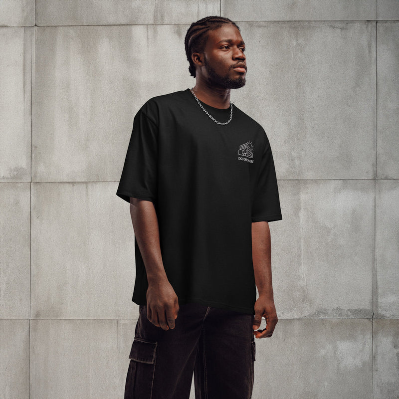 Schweres oversized T-Shirt-zoom-