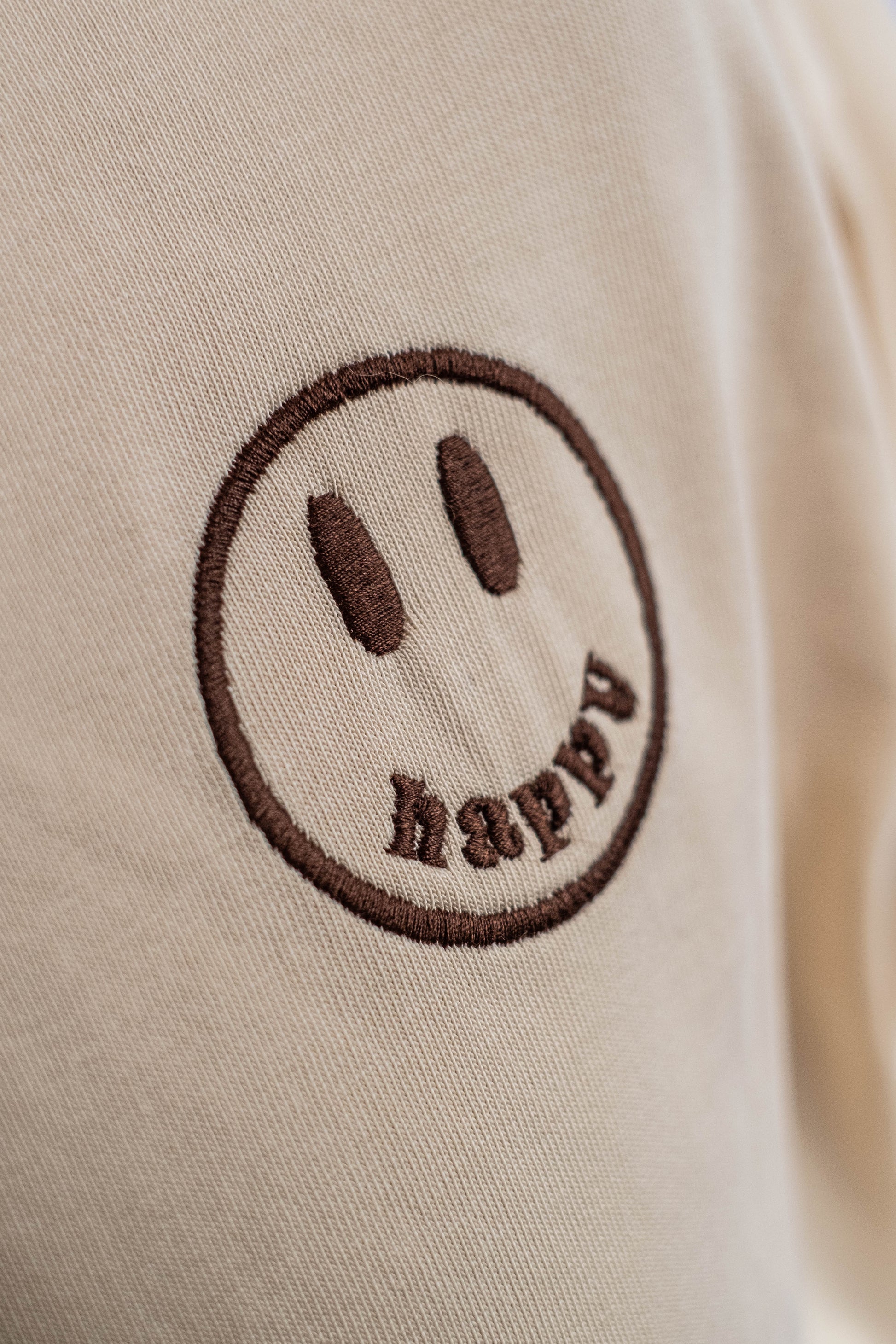 Oversized Tee „Cheers to us“ - Beige-7
